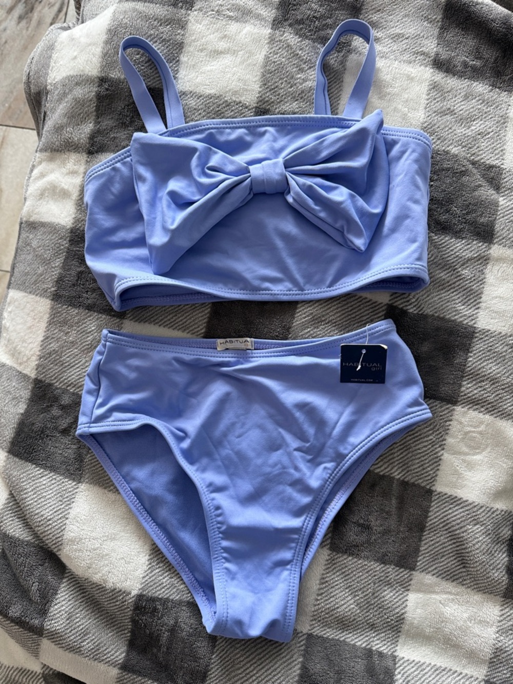Habitual girl Bow-Front Two-Piece Swimsuit